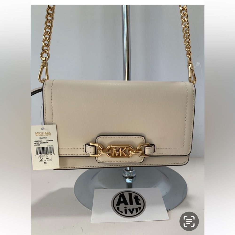 NWT Micheal Kors Cream Crossbody